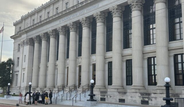 Muscogee Nation federal courthouse tribal roundup, Muskogee federal courthouse, hunting rights fight