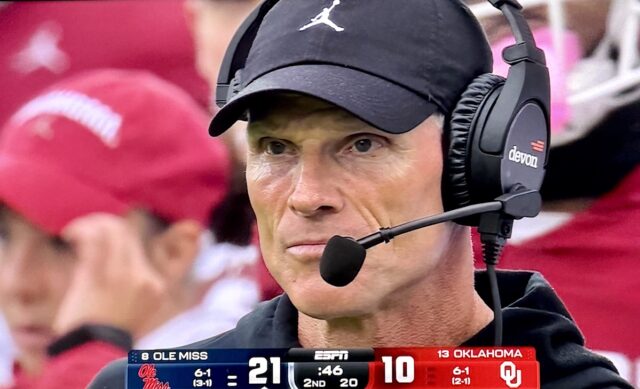 Venables face Ole Miss 10-25-25 OU X-factor