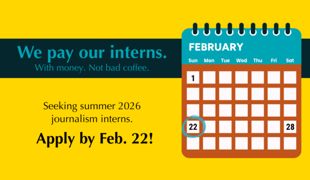 2026 summer journalism internship