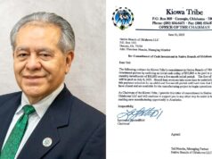 Toilets, t-shirts and tribal finances: Kiowa Legislature moves to impeach Chairman Lawrence SpottedBird Lawrence Spottedbird
