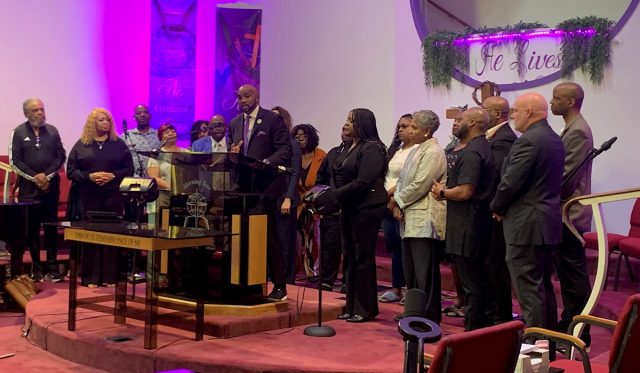 Simmons speaking Terrence Crutcher civil rights lawsuit