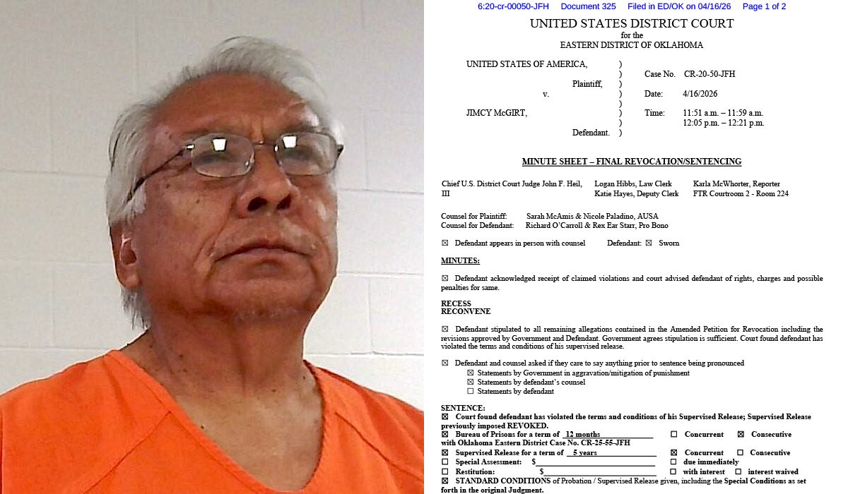 McGirt prison sentence
