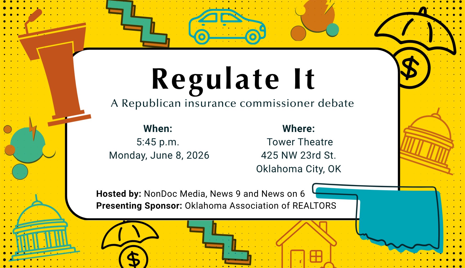Republican insurance commissioner debate