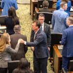 Stitt fist bump Hefner Hicks SOTS LSB 2-2-26