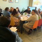 Puentes y Puertes community meeting