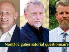 In governor’s race, Merrick, other GOP candidates outline policy ideas Jake Merrick, Kenneth Sturgell and Calup Taylor