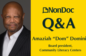 Amaziah Dominic: ‘The ripple effect of adult literacy’ Amaziah Dominic