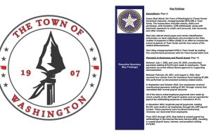 Audit: Prior Washington town clerk misspent $1 million Washington town audit