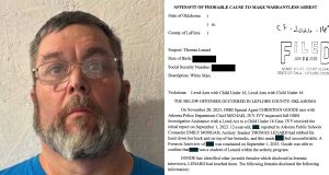 Former Arkoma police chief, teacher charged with lewd acts involving students Thomas Lenard