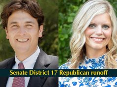 SD 17 runoff: Justin Wood, Abby Thompson seek GOP nod in open Shawnee seat SD 17 runoff Shawnee seat Justin Wood Abby Thompson