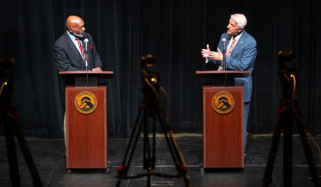 Taylor Franklin 8-13-26 James Taylor, Robert Franklin, Republican runoff debate