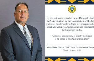 Osage Nation financial emergency: Daposka Ahnkodapi school, visitor center, Harvest Land to close Osage Nation financial emergency