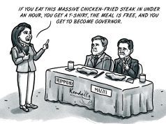 Gubernatorial candidates face real endurance test endurance test