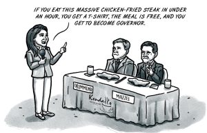 Gubernatorial candidates face real endurance test endurance test