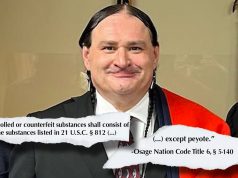 Osage Nation charges former Treasurer Clark Batson for peyote possession despite exception in law peyote possession