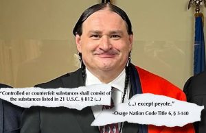 Osage Nation charges former Treasurer Clark Batson for peyote possession despite exception in law peyote possession